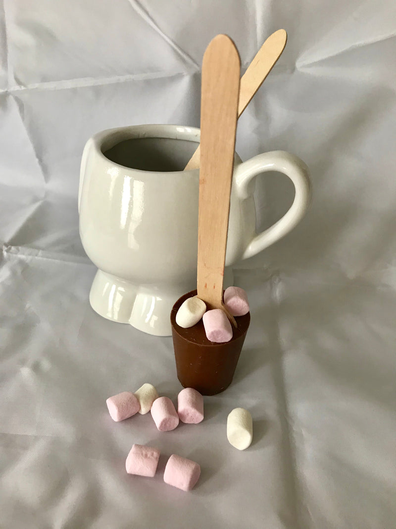 Marshmallow Hot Chocolate Stirrers + Reviews